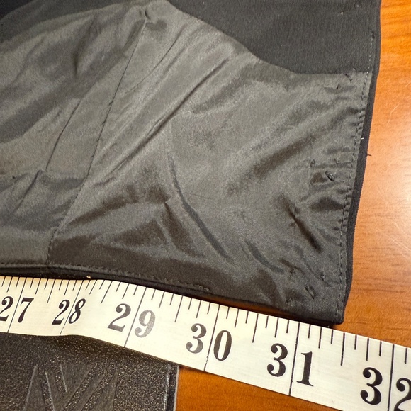 Black Matte Polyester & Satin Bralette Top w/ Rhinestone Diamond Pattern - Picture 10 of 14